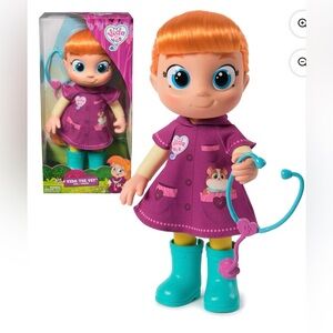 Vida the Vet 13-Inch Toddler Doll with Accessories, for Kids 3+